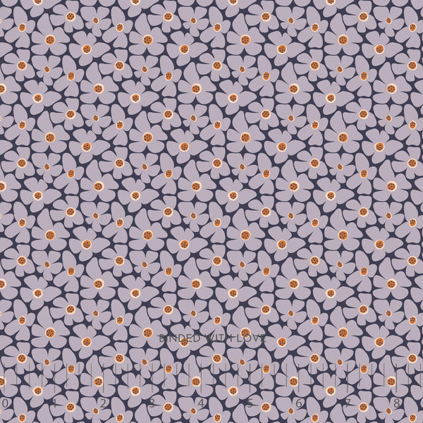 Clover Meadow Lavender Gray 229532 | Whimsical Forest Floor by Mel Armstrong