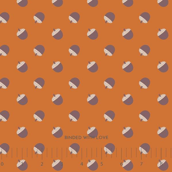 Acorns Pumpkin 229533 | Whimsical Forest Floor by Mel Armstrong