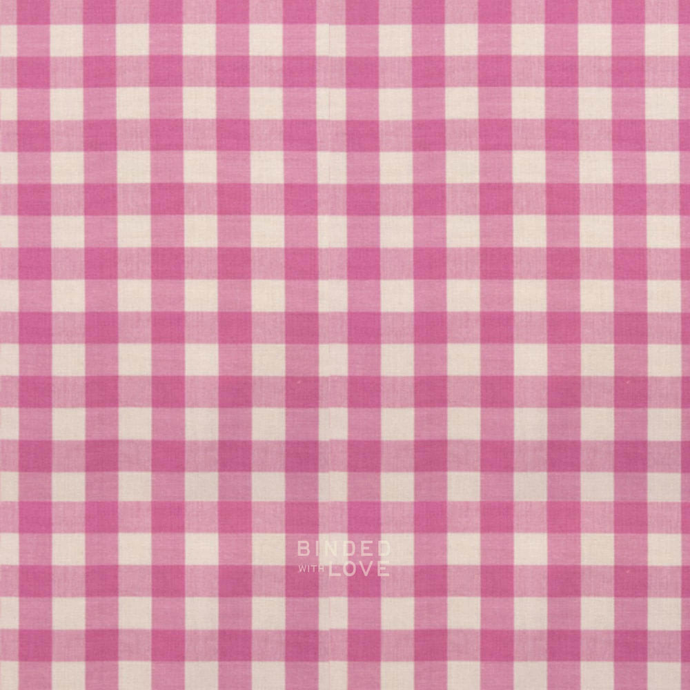 Gingham in Bubblegum | Picnic Wovens by Art Gallery Fabrics