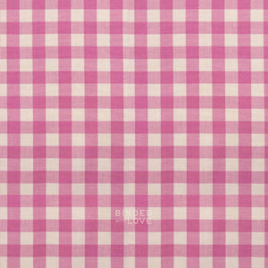Gingham in Bubblegum | Picnic Wovens by Art Gallery Fabrics