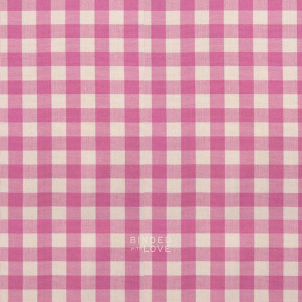 Gingham in Bubblegum | Picnic Wovens by Art Gallery Fabrics