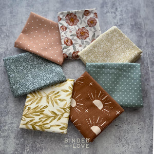Wild at Heart by Bernadett Urbanovics for FIGO Fabrics | 7 Prints | Precut Fat quarter or Half Yard Bundle