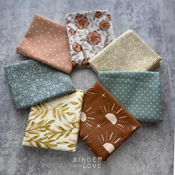 Wild at Heart by Bernadett Urbanovics for FIGO Fabrics | 7 Prints | Precut Fat quarter or Half Yard Bundle