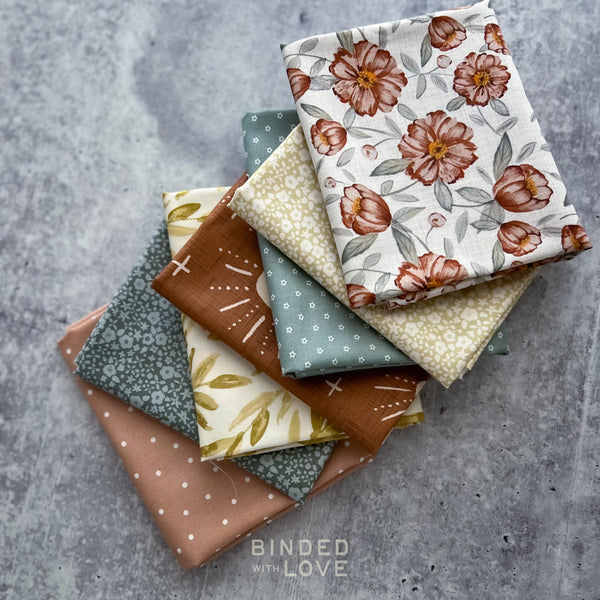 Wild at Heart by Bernadett Urbanovics for FIGO Fabrics | 7 Prints | Precut Fat quarter or Half Yard Bundle