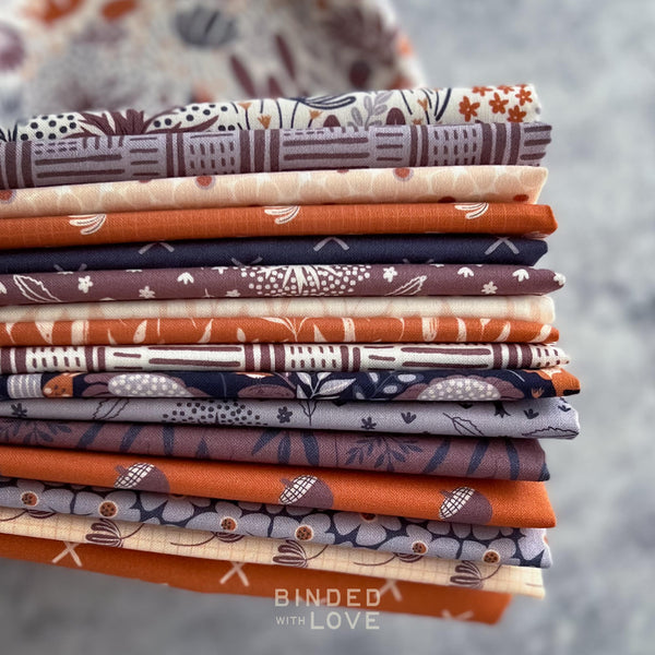 Winter Thicket Lavender Gray 229518 | Whimsical Forest Floor by Mel Armstrong