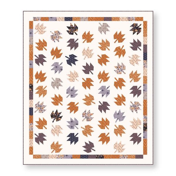 Floating Flora Peach 229529 | Whimsical Forest Floor by Mel Armstrong