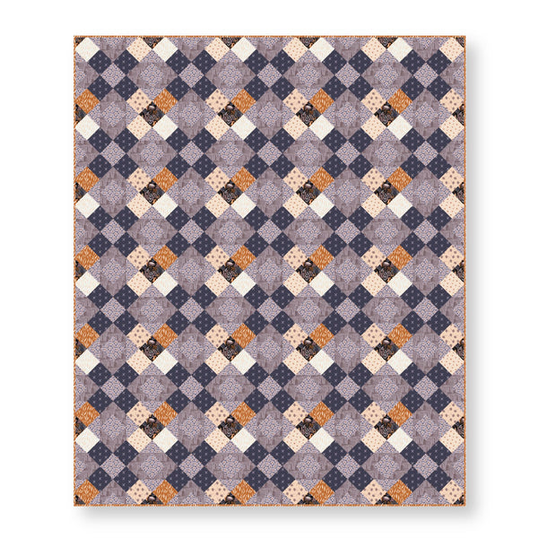 Floating Flora Pumpkin 229530 | Whimsical Forest Floor by Mel Armstrong