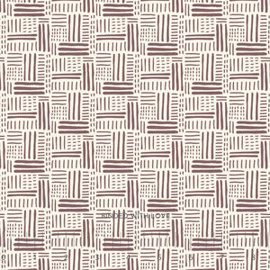 Basket Stitch Ivory 229525 | Whimsical Forest Floor by Mel Armstrong