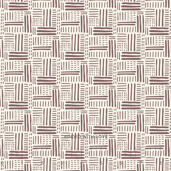 Basket Stitch Ivory 229525 | Whimsical Forest Floor by Mel Armstrong