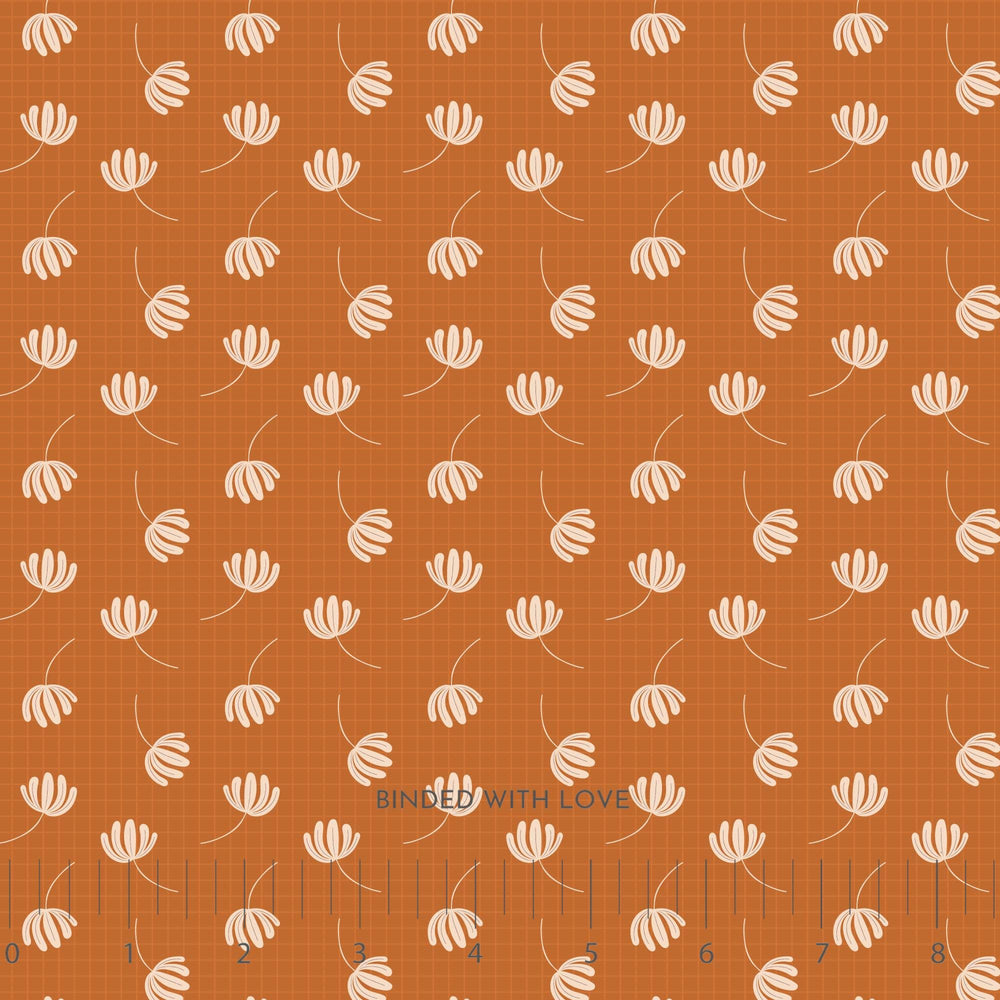 Floating Flora Pumpkin 229530 | Whimsical Forest Floor by Mel Armstrong