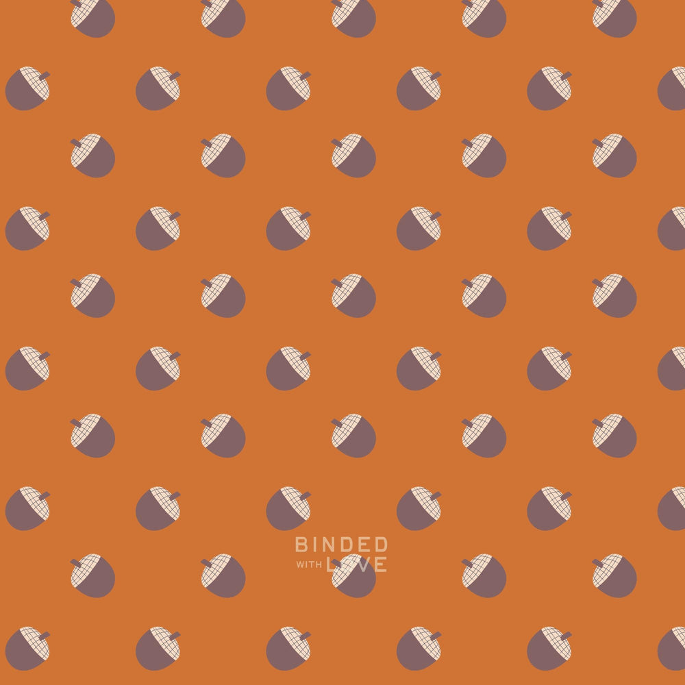 Acorns Pumpkin 229533 | Whimsical Forest Floor by Mel Armstrong