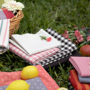 Gingham in Bubblegum | Picnic Wovens by Art Gallery Fabrics