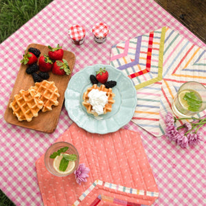 Gingham in Bubblegum | Picnic Wovens by Art Gallery Fabrics