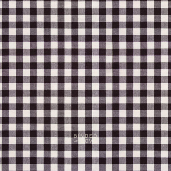 Gingham in Licorice | Picnic Wovens by Suzy Quilts for Art Gallery Fabrics