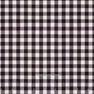 Gingham in Licorice | Picnic Wovens by Suzy Quilts for Art Gallery Fabrics