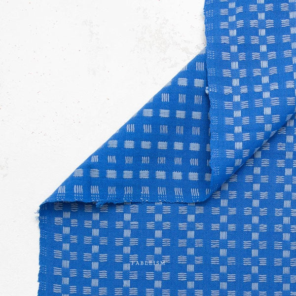 Basket Weave in Bright Blue FND-09-BSK-BRIGHTBLUE | Fine and Dandy by Fableism Supply Co.