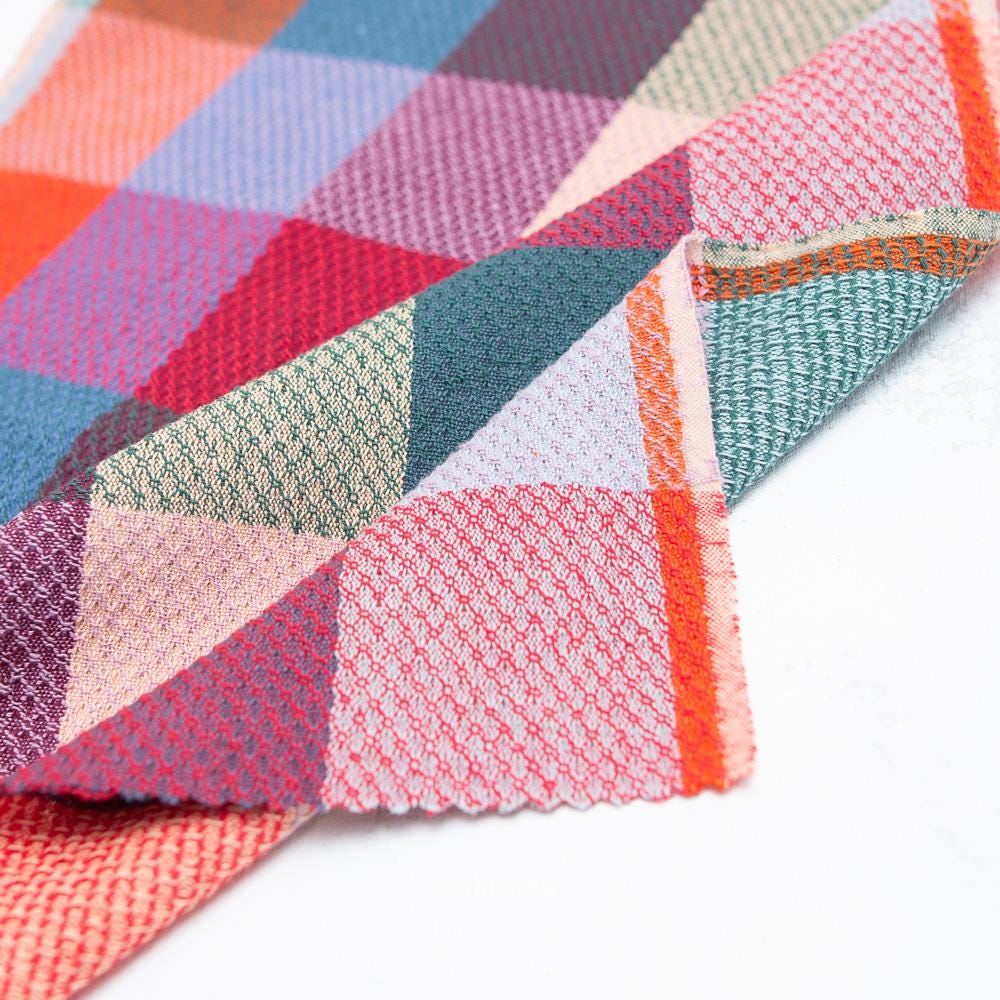 Waffle Happy Checkers in Sangria WHC-01-3HC-SANGRIA | Waffle Happy Checkers by Fableism Supply Co.