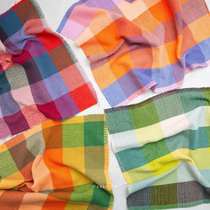 Waffle Happy Checkers in Limon WHC-04-3HC-LIMON | Waffle Happy Checkers by Fableism Supply Co.