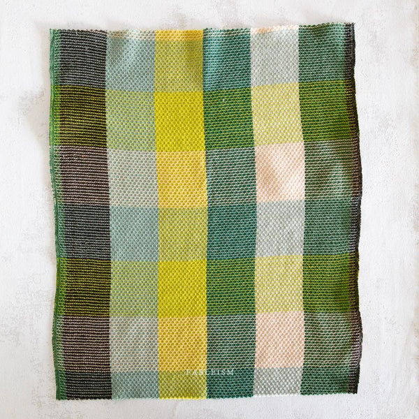 Waffle Happy Checkers in Limon WHC-04-3HC-LIMON | Waffle Happy Checkers by Fableism Supply Co.