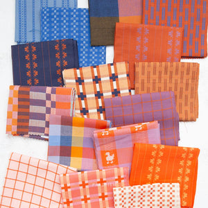 Fine and Dandy Fabric Bundle | Fableism Supply Co. | Full Collection 16 Yarn Dyed Wovens | Quilting Fabric
