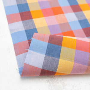 1 Inch Happy Checkers in Cornucopia FND-03-1HC-CORNUCOPIA | Fine and Dandy by Fableism Supply Co.