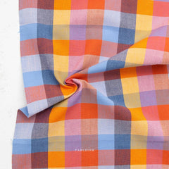 1 Inch Happy Checkers in Cornucopia FND-03-1HC-CORNUCOPIA | Fine and Dandy by Fableism Supply Co.