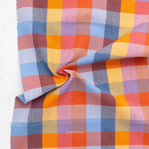 1 Inch Happy Checkers in Cornucopia FND-03-1HC-CORNUCOPIA | Fine and Dandy by Fableism Supply Co.