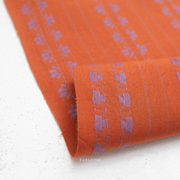 Deco Stripe in Spice FND-07-DEC-SPICE | Fine and Dandy by Fableism Supply Co.