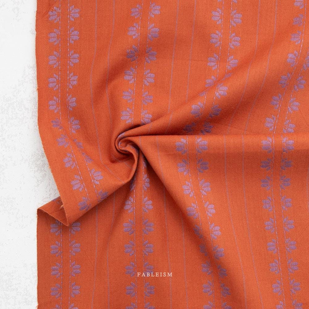 Deco Stripe in Spice FND-07-DEC-SPICE | Fine and Dandy by Fableism Supply Co.