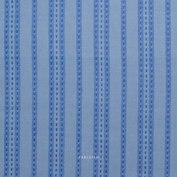 Stitch Stripe in Blue FND-10-SSP-BLUE | Fine and Dandy by Fableism Supply Co.