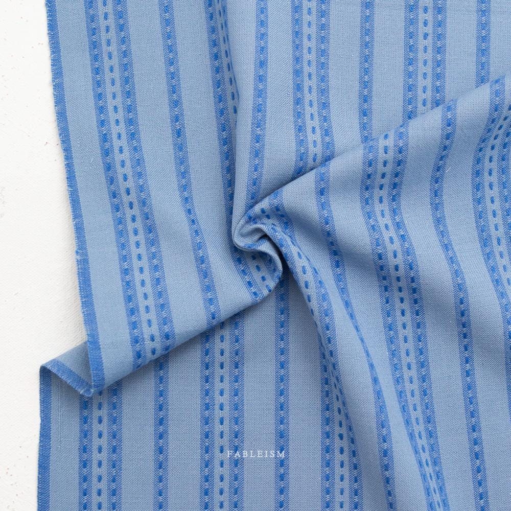 Stitch Stripe in Blue FND-10-SSP-BLUE | Fine and Dandy by Fableism Supply Co.