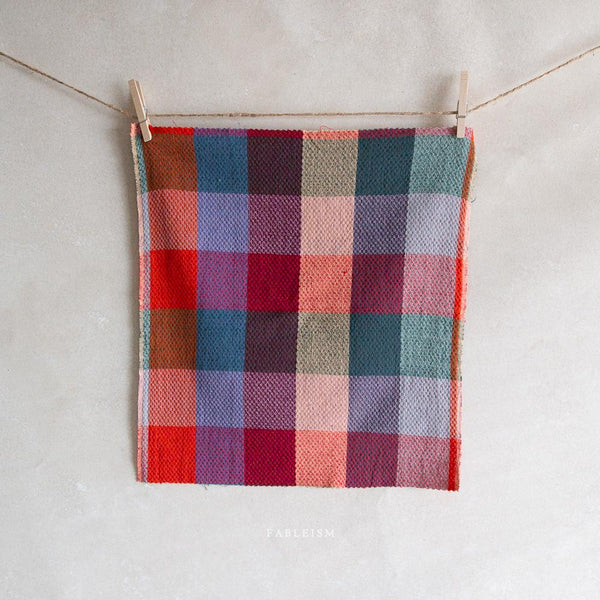 Waffle Happy Checkers in Sangria WHC-01-3HC-SANGRIA | Waffle Happy Checkers by Fableism Supply Co.