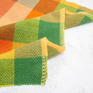 Waffle Happy Checkers in Cider WHC-03-3HC-CIDER | Waffle Happy Checkers by Fableism Supply Co.