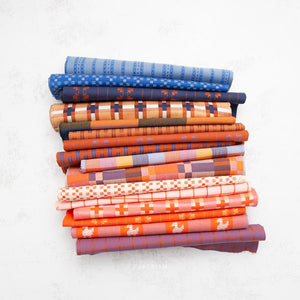 Fine and Dandy Fabric Bundle | Fableism Supply Co. | Full Collection 16 Yarn Dyed Wovens | Quilting Fabric