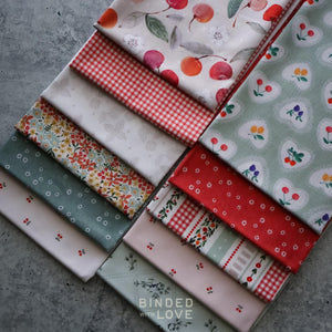 Cherry Orchard Fabric Bundle | Bernadett Urbanovics for FIGO Fabrics | Full Collection 11 prints