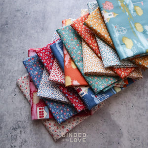 PREORDER Tilda Village Life Blender Collection Precut Bundle | 14 Prints | Fat Quarter Bundle | Half Yard Bundle