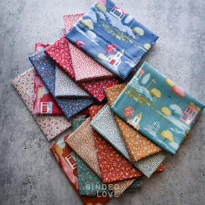 PREORDER Tilda Village Life Blender Collection Precut Bundle | 14 Prints | Fat Quarter Bundle | Half Yard Bundle
