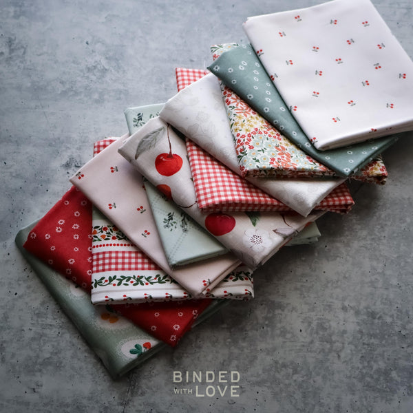 Cherry Orchard Fabric Bundle | Bernadett Urbanovics for FIGO Fabrics | Full Collection 11 prints