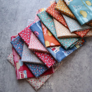 PREORDER Tilda Village Life Blender Collection Precut Bundle | 14 Prints | Fat Quarter Bundle | Half Yard Bundle