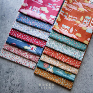 PREORDER Tilda Village Life Blender Collection Precut Bundle | 14 Prints | Fat Quarter Bundle | Half Yard Bundle