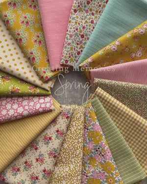 Tinydot Pink 160061 | Creating Memories Spring by Tone Finnanger | Tilda Fabrics | Continuous Yardage | Fat Quarter