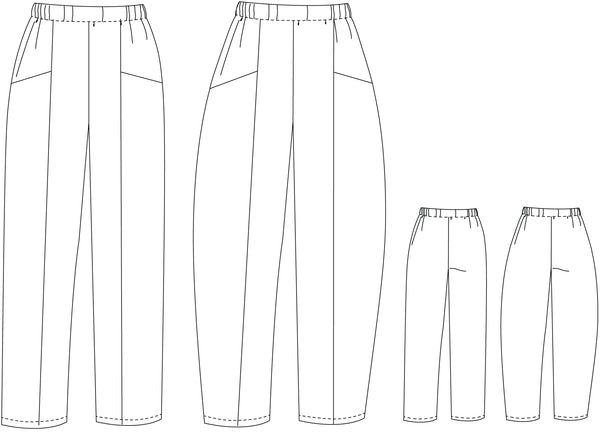 Pantalon barrel Emile