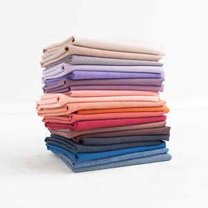 Watercolor Wovens in Skyscape | 20 Fabrics | BUNDLE-297