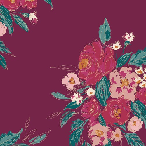 Extempore Foresta FUS-FO-2105 | Sharon Holland | Foresta Fusion by Art Gallery Fabrics | Continuous Yardage | End of Bolt | Destash