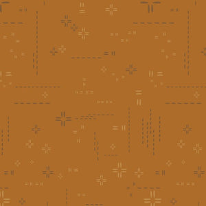 AGF Decostitch Pecan Praline DSE-714 | Decostitch Elements by Art Gallery Fabrics | Continuous Yardage | Fat Quarter