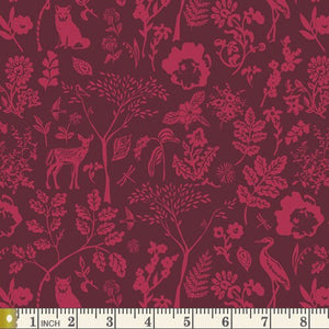 Foresta Fusion Flora & Fauna Foresta FUS-FO-2108 | Sharon Holland | Foresta Fusion by Art Gallery Fabrics | Continuous Yardage | Fat Quarter