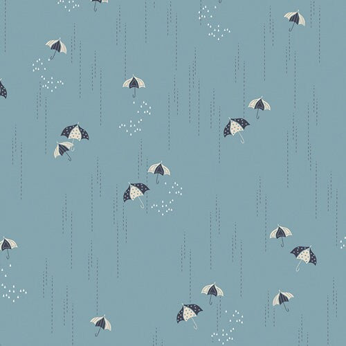 Charleston Rainbrella Mist CHA-41702 | Charleston by Amy Sinibaldi | Art Gallery Fabrics | Yardage | Fat Quarter