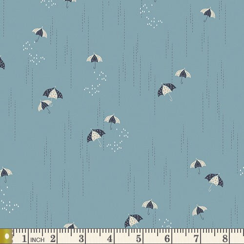 Charleston Rainbrella Mist CHA-41702 | Charleston by Amy Sinibaldi | Art Gallery Fabrics | Yardage | Fat Quarter