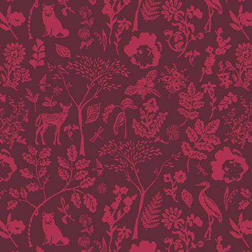 Foresta Fusion Flora & Fauna Foresta FUS-FO-2108 | Sharon Holland | Foresta Fusion by Art Gallery Fabrics | Continuous Yardage | Fat Quarter