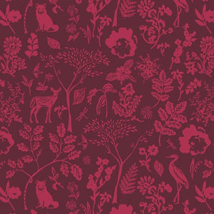 Foresta Fusion Flora & Fauna Foresta FUS-FO-2108 | Sharon Holland | Foresta Fusion by Art Gallery Fabrics | Continuous Yardage | Fat Quarter